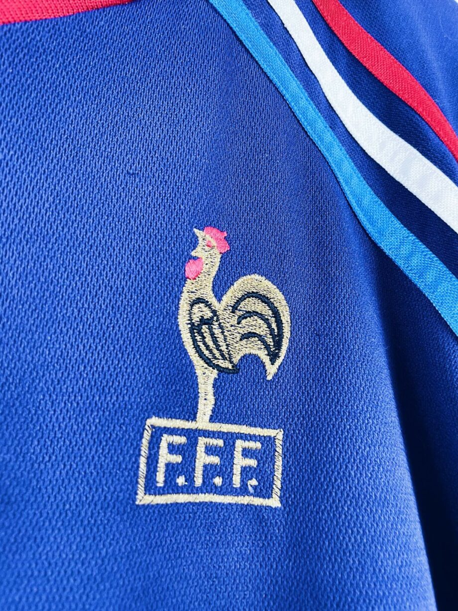 maillot vintage entrainement équipe de France 2000