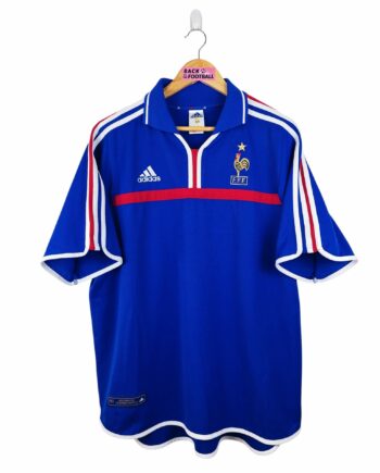 maillot vintage domicile équipe de France 2000