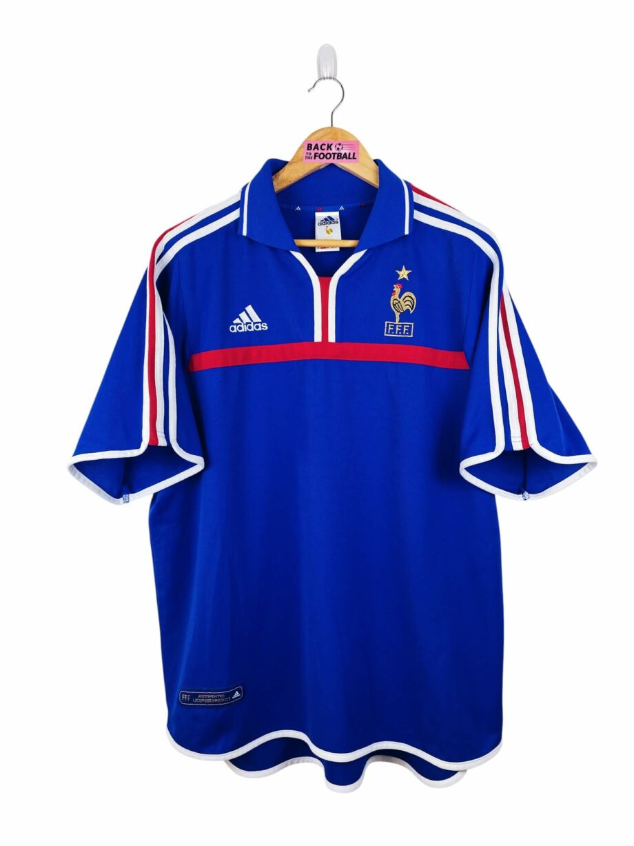 maillot vintage domicile équipe de France 2000