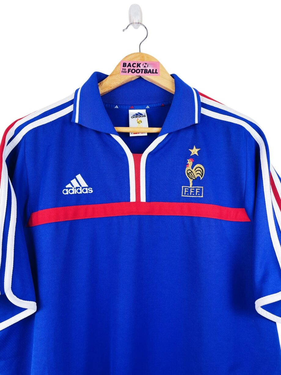 maillot vintage domicile équipe de France 2000