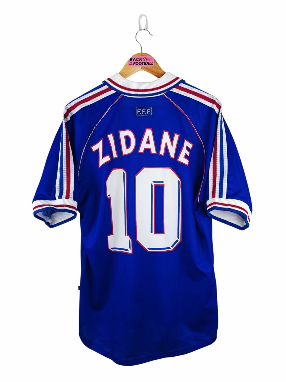 maillot vintage domicile équipe de France 1998 floqué Zidane #10