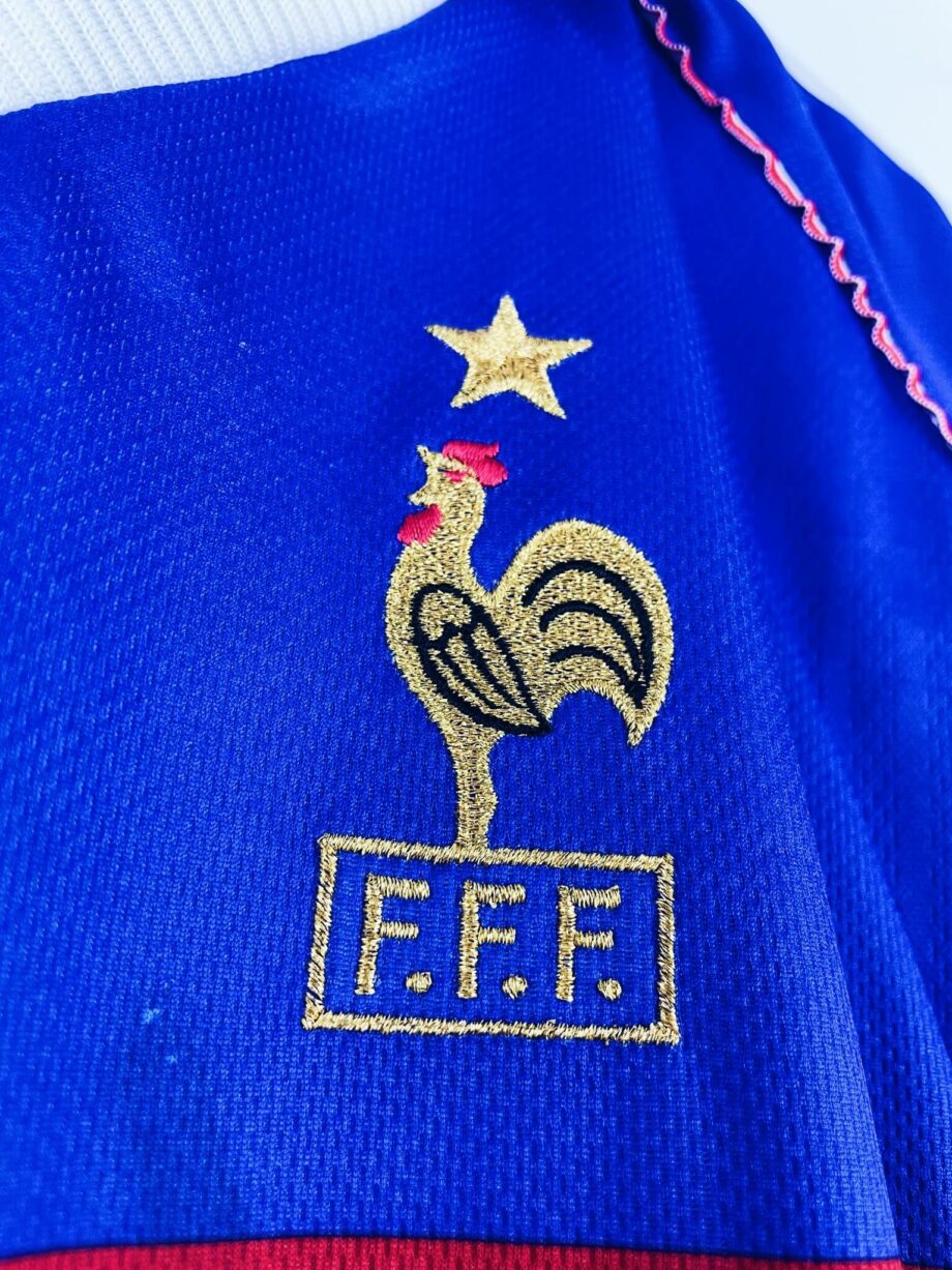 maillot vintage domicile équipe de France 1998 floqué Zidane #10