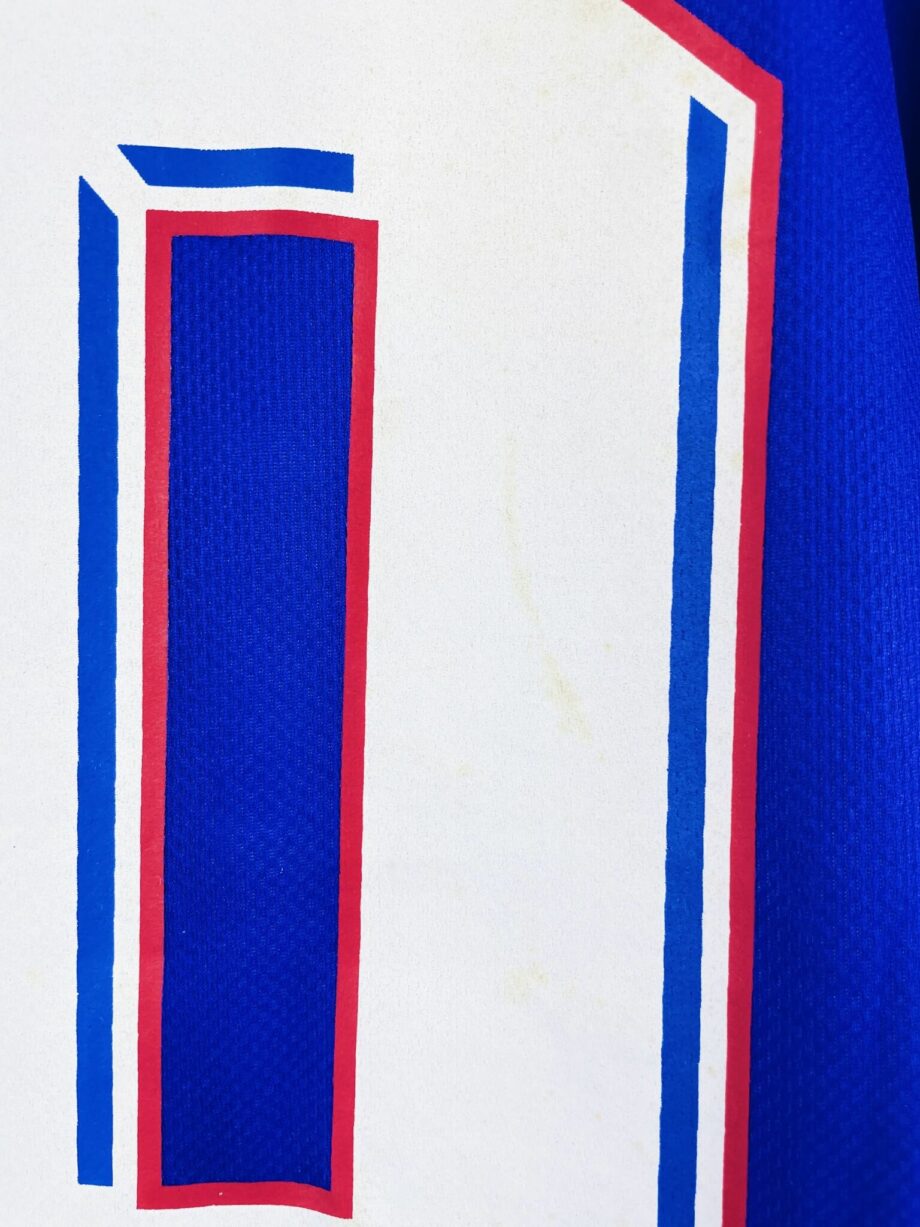 maillot vintage domicile équipe de France 1998 floqué Zidane #10