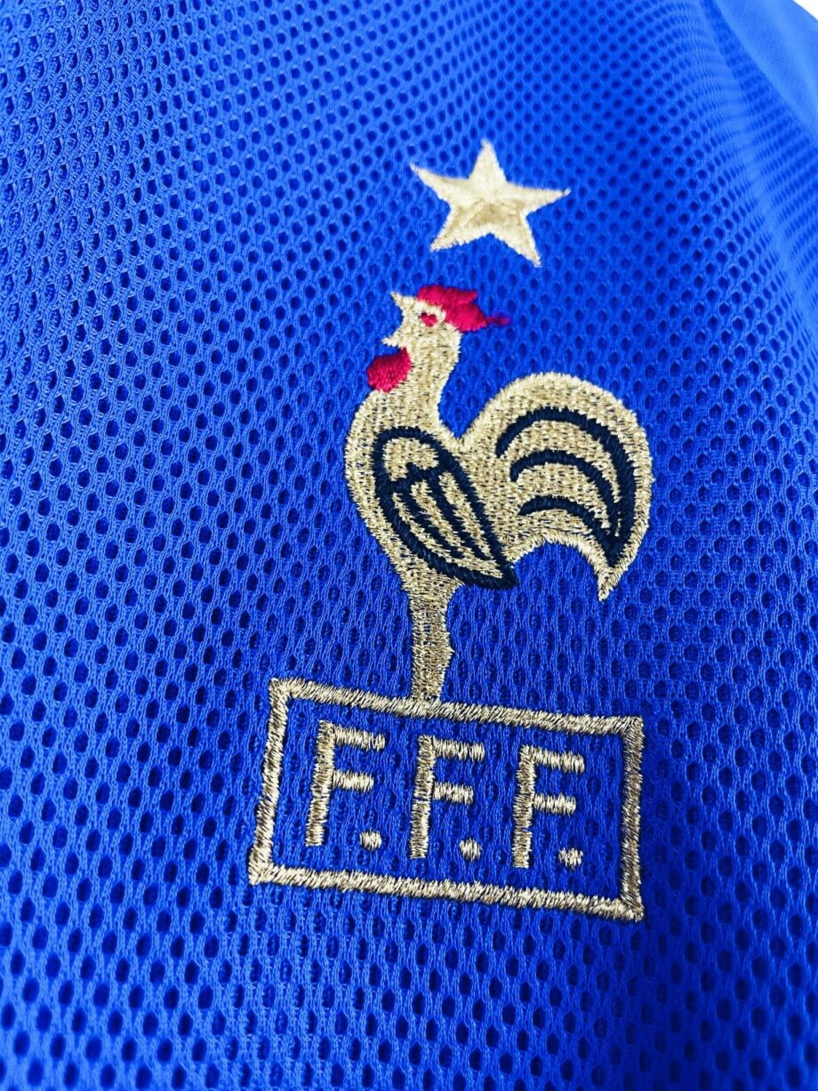 maillot vintage domicile équipe de France 2002 floqué Zidane #10