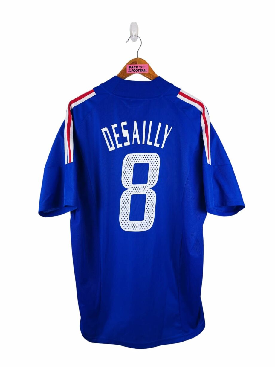maillot vintage domicile équipe de France 2002 floqué Desailly #8