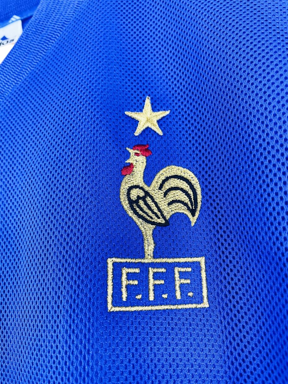 maillot vintage domicile équipe de France 2002 floqué Desailly #8