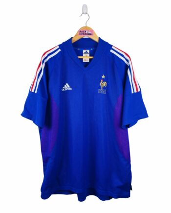 maillot vintage domicile équipe de France 2002