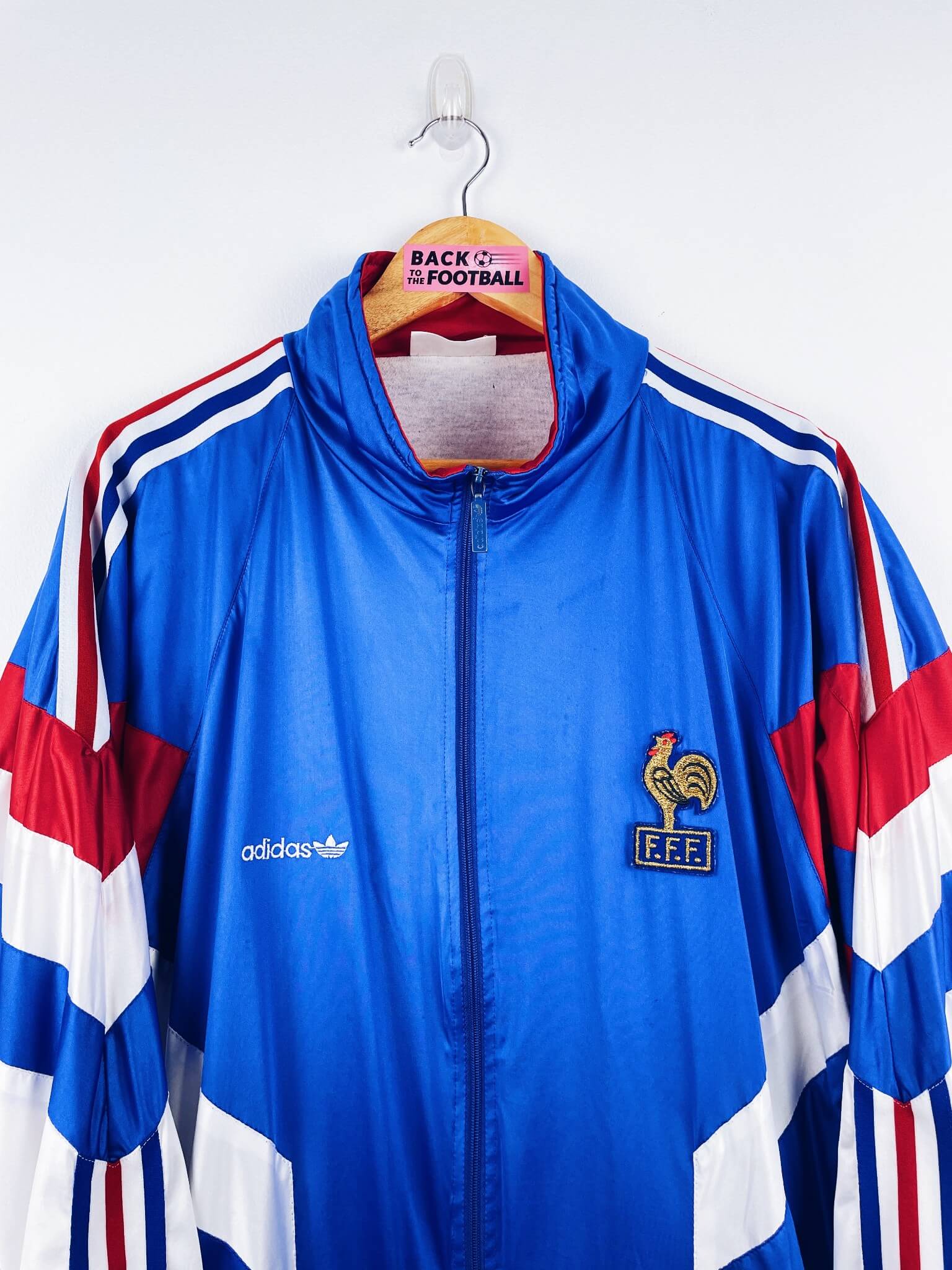 veste vintage équipe de France 1992