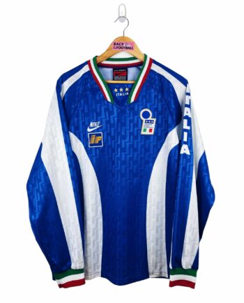 maillot vintage entrainement Italie 1996/1997 manches longues stock pro (player issue)