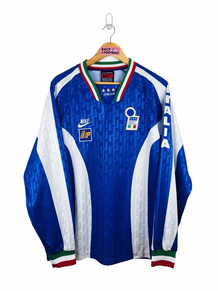 maillot vintage entrainement Italie 1996/1997 manches longues stock pro (player issue)