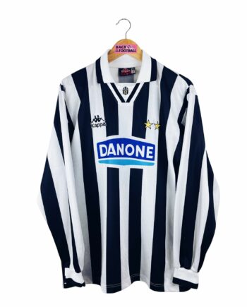 maillot vintage domicile Juventus 1994/1995 manches longues