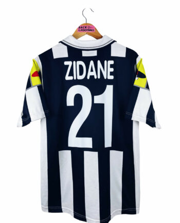 maillot vintage domicile Juventus 2000/2001 floqué Zidane #21