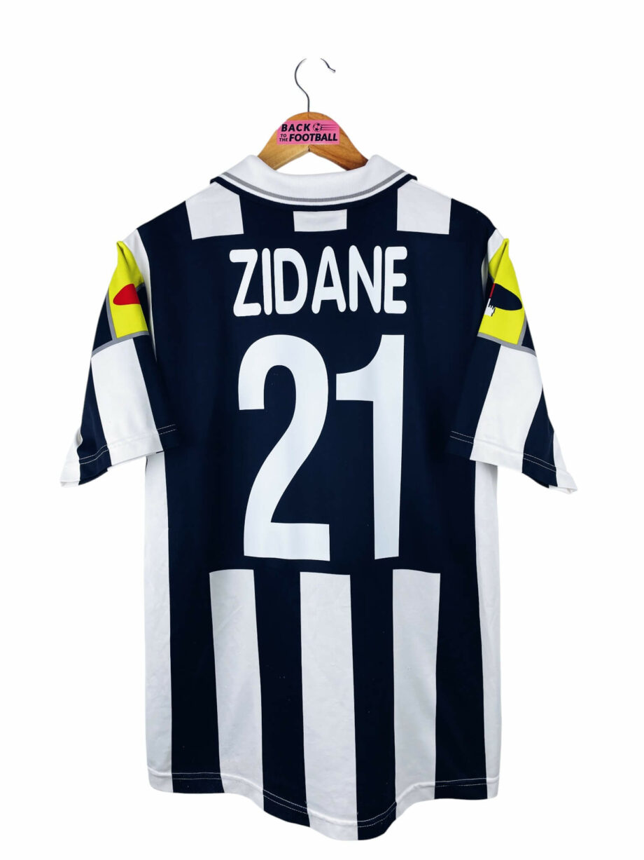 maillot vintage domicile Juventus 2000/2001 floqué Zidane #21