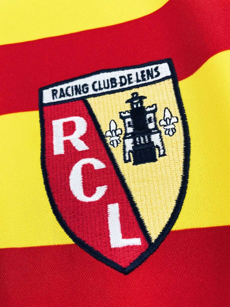 maillot vintage domicile RC Lens 2000/2001 floqué Sibierski #21