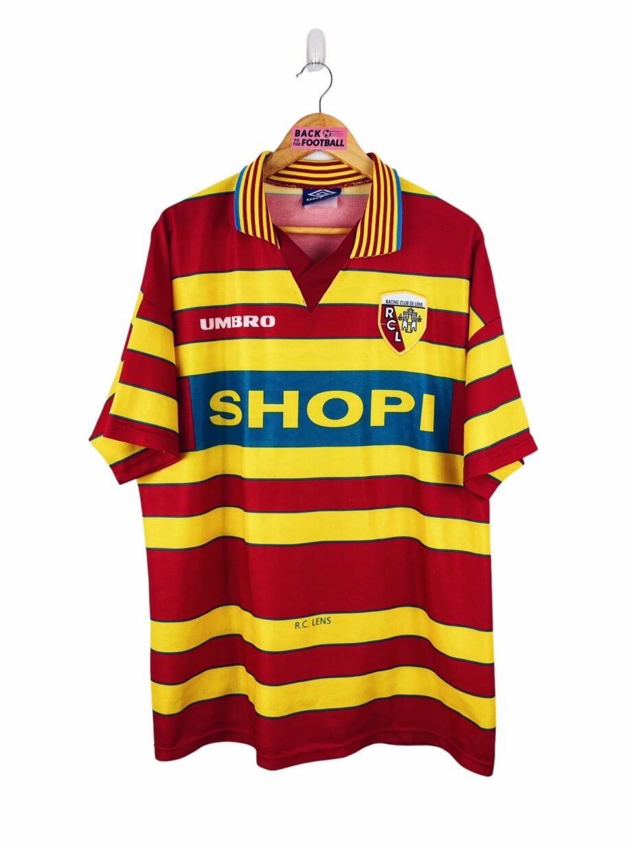 maillot vintage domicile RC Lens 1996/1997