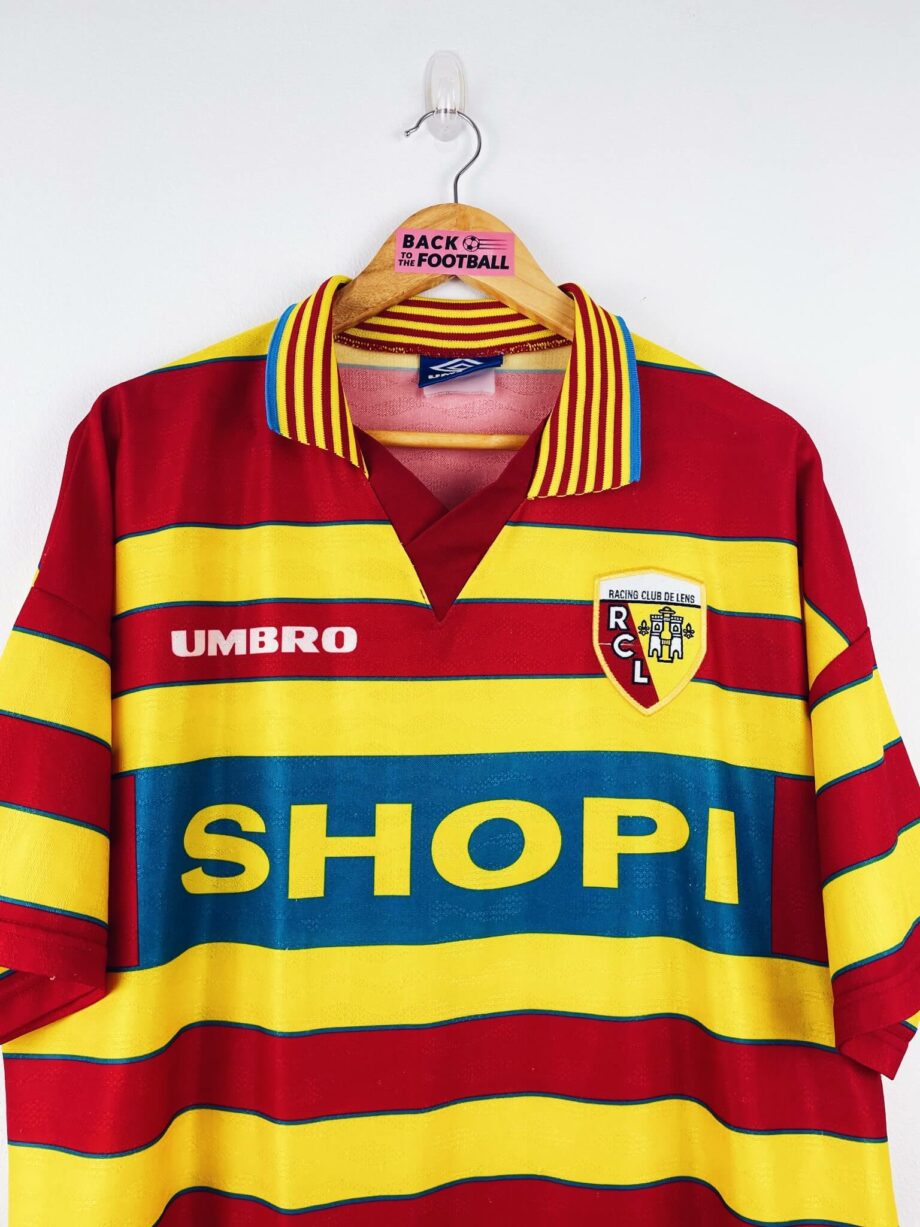 maillot vintage domicile RC Lens 1996/1997