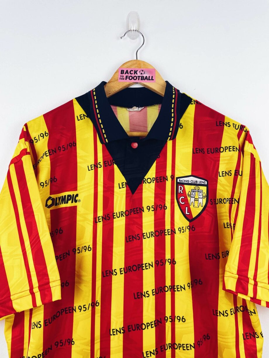 maillot vintage Europe RC Lens 1995/1996