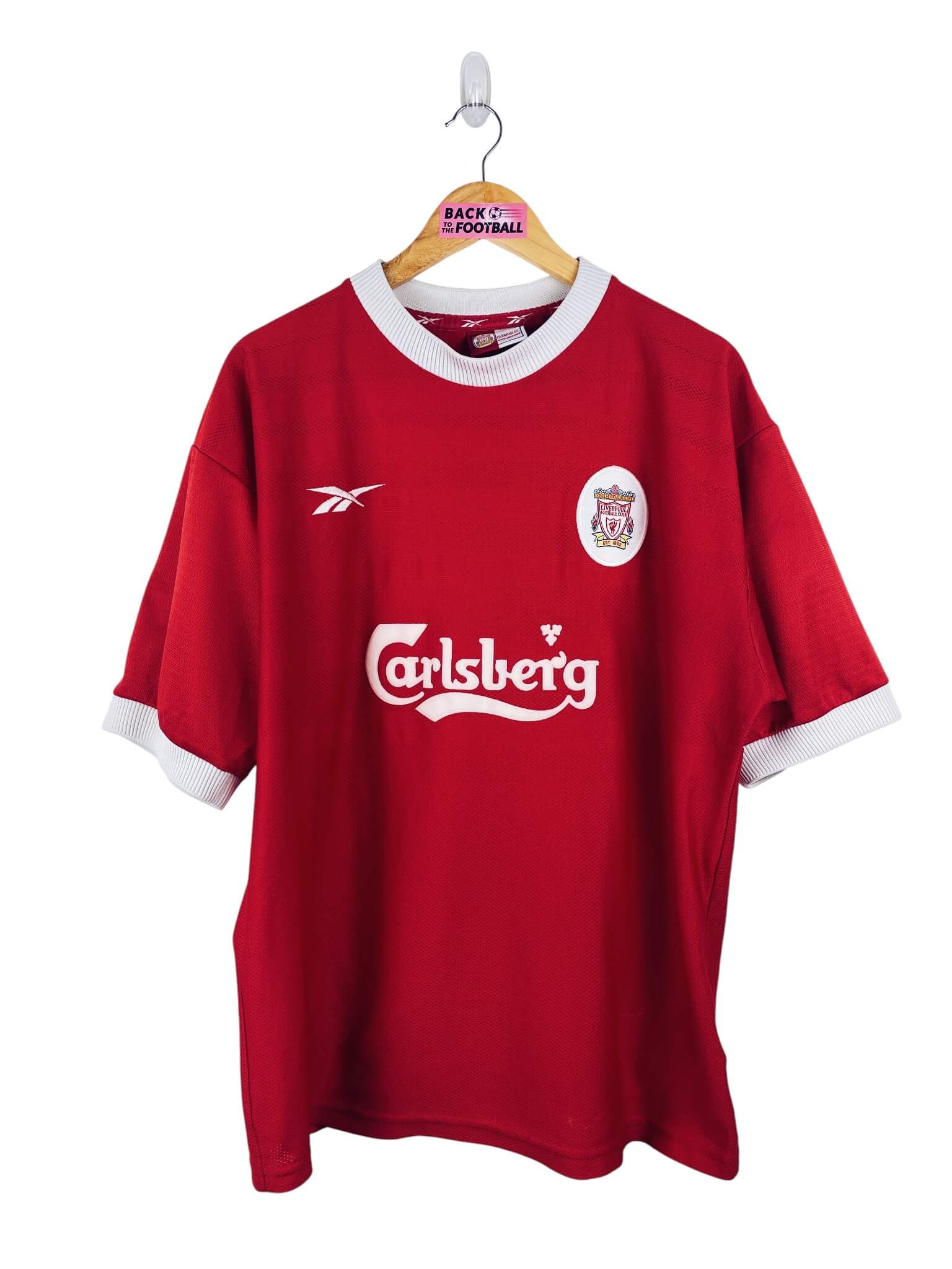 maillot vintage domicile Liverpool 1998/2000 floqué Owen #10