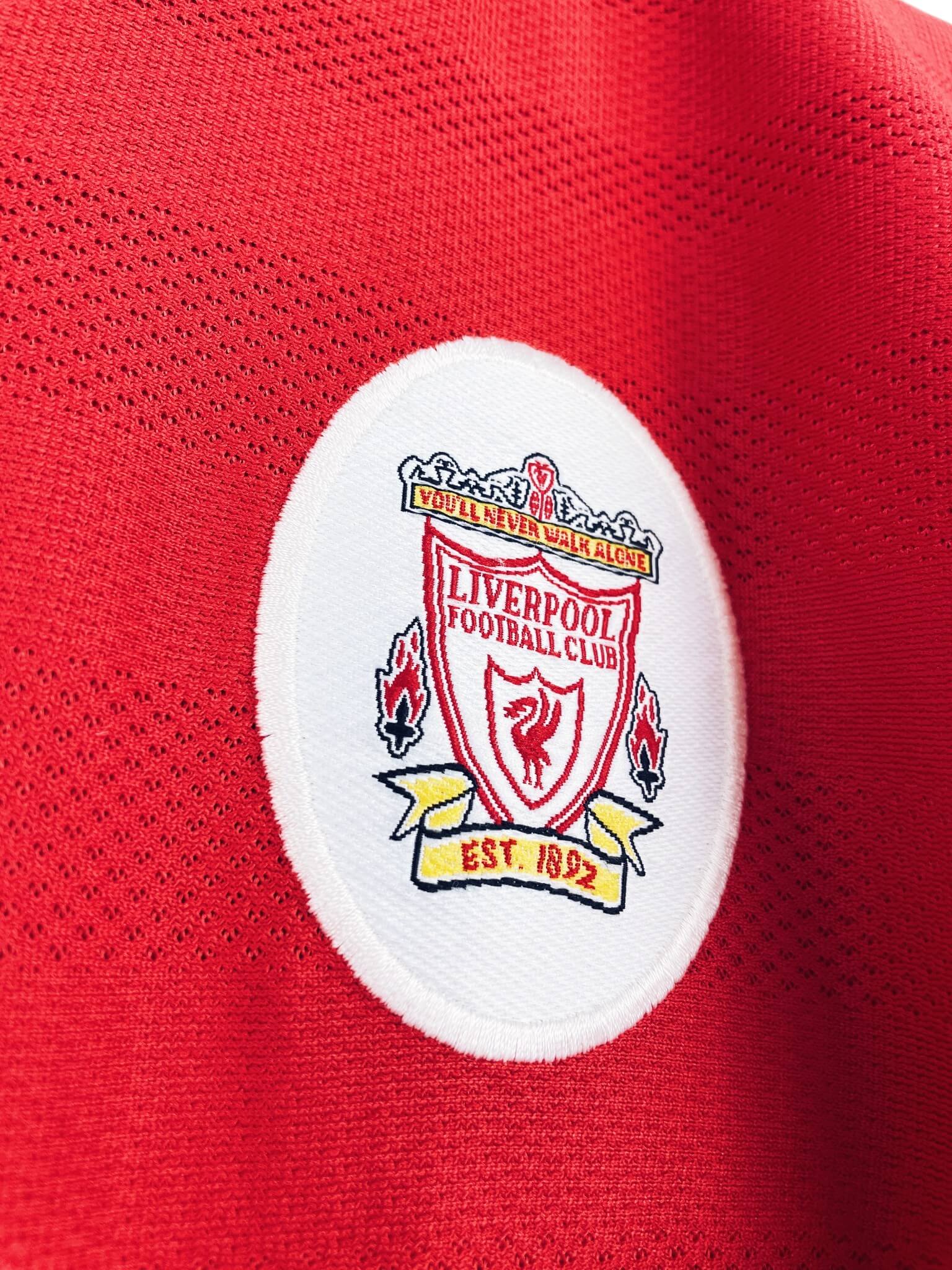 maillot vintage domicile Liverpool 1998/2000 floqué Owen #10