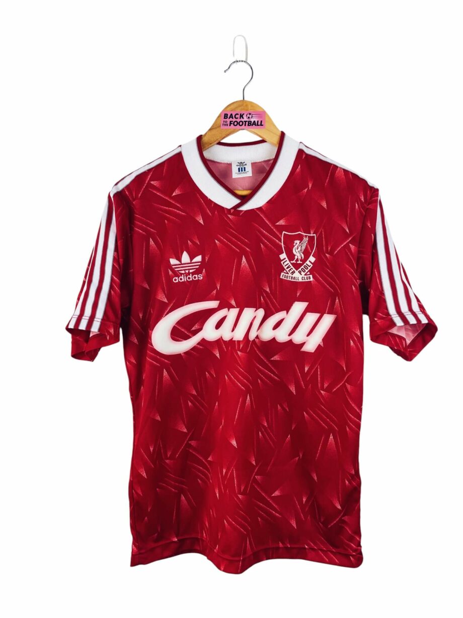 maillot vintage domicile Liverpool 1989/1991