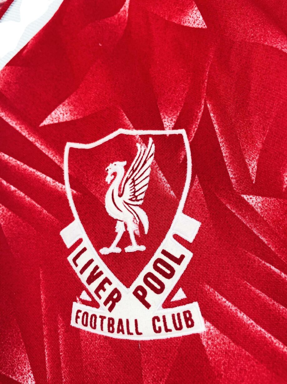 maillot vintage domicile Liverpool 1989/1991
