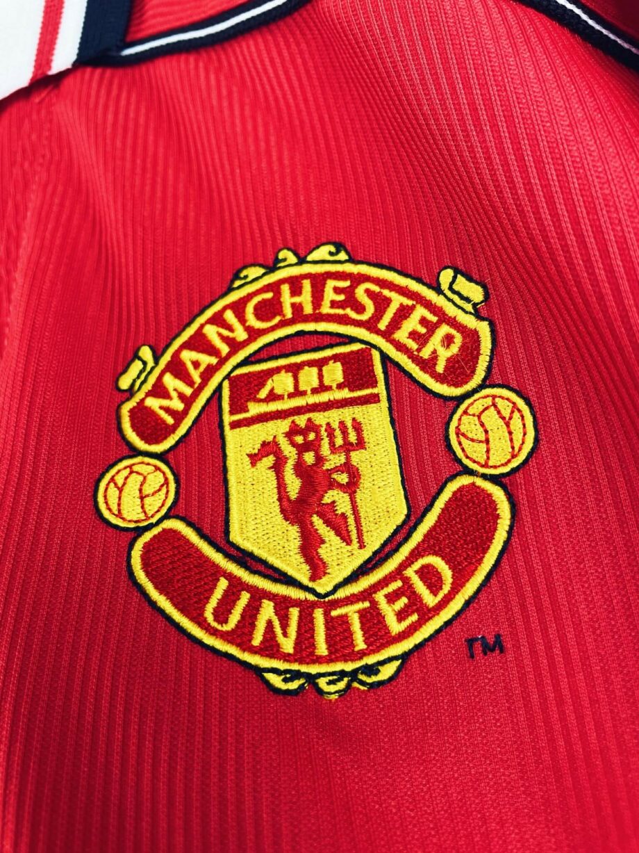 maillot vintage domicile Manchester United 1998/2000 floqué Beckham #7