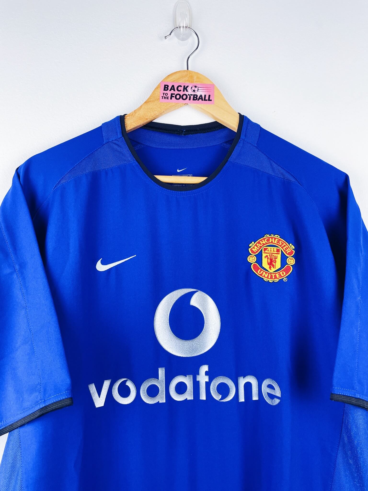 maillot vintage third Manchester United 2002/2003 floqué Beckham #7