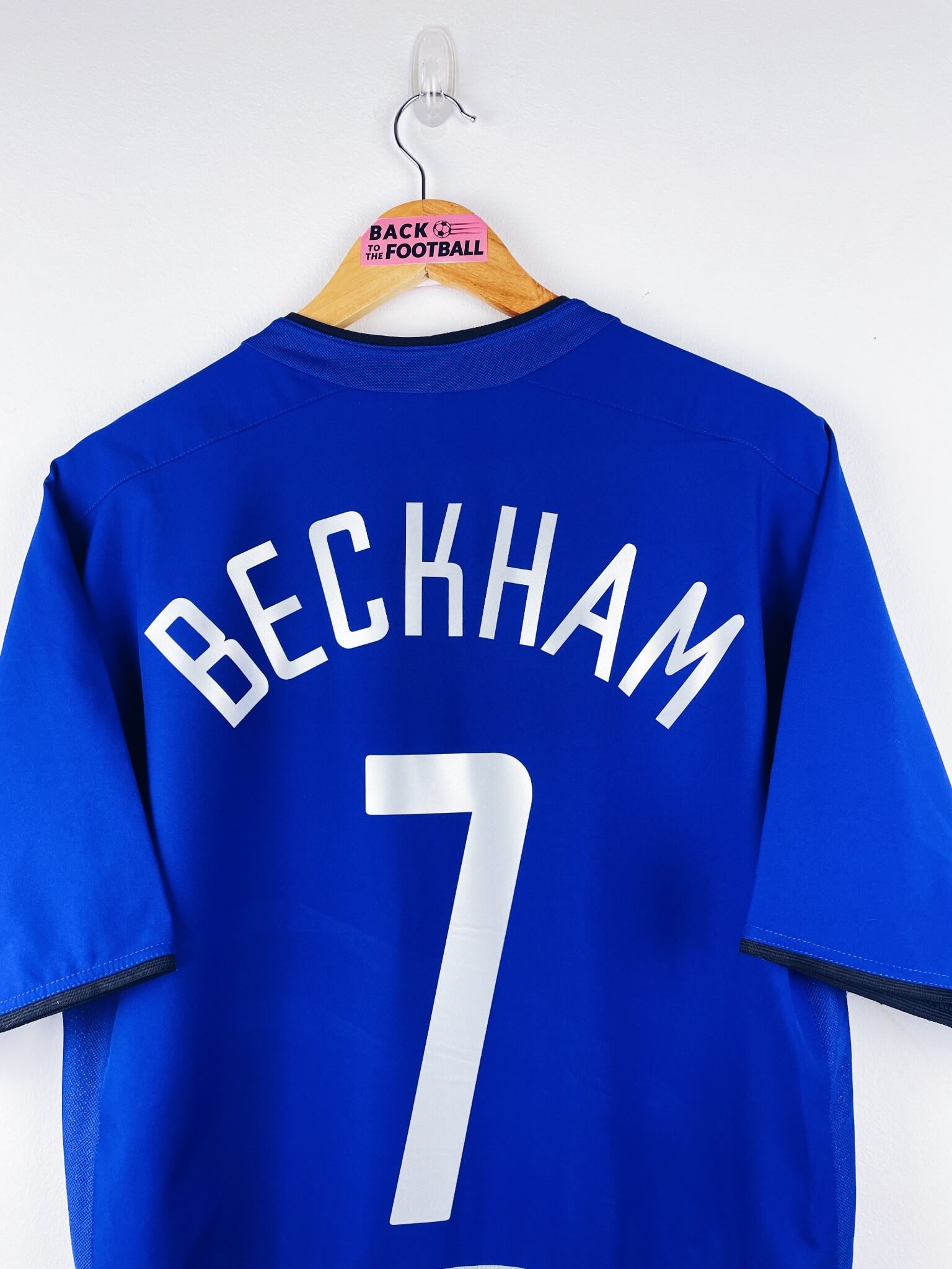 maillot vintage third Manchester United 2002/2003 floqué Beckham #7