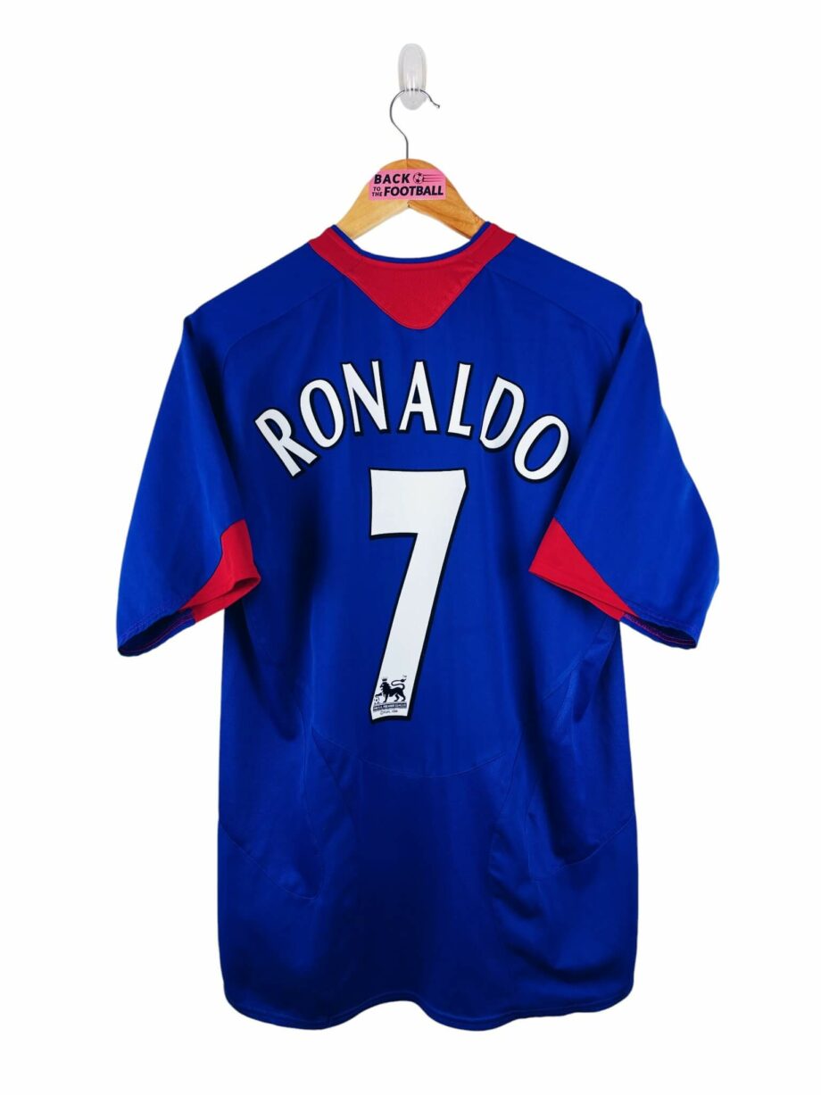maillot vintage extérieur Manchester United 2005/2006 floqué Ronaldo #7