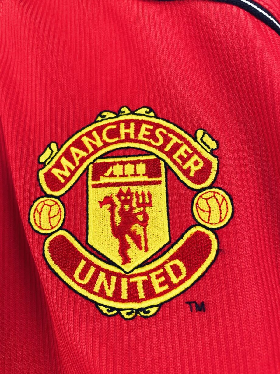 maillot vintage domicile Manchester United 1998/2000 floqué Beckham #7