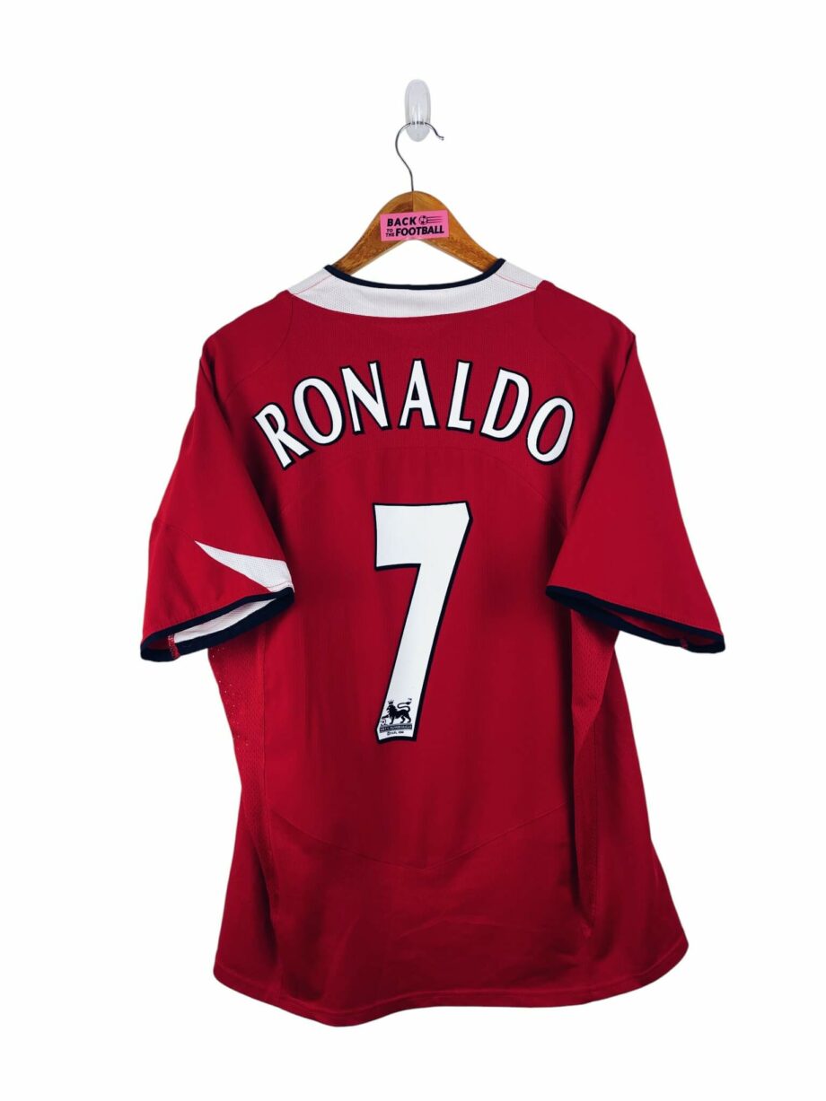 maillot vintage domicile Manchester United 2004/2006 floqué Ronaldo #7