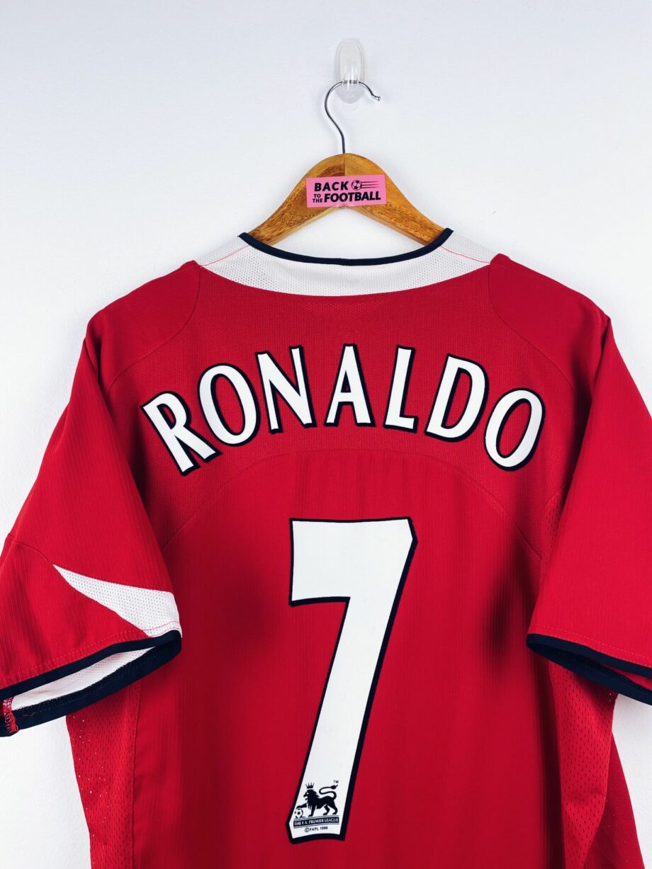 maillot vintage domicile Manchester United 2004/2006 floqué Ronaldo #7