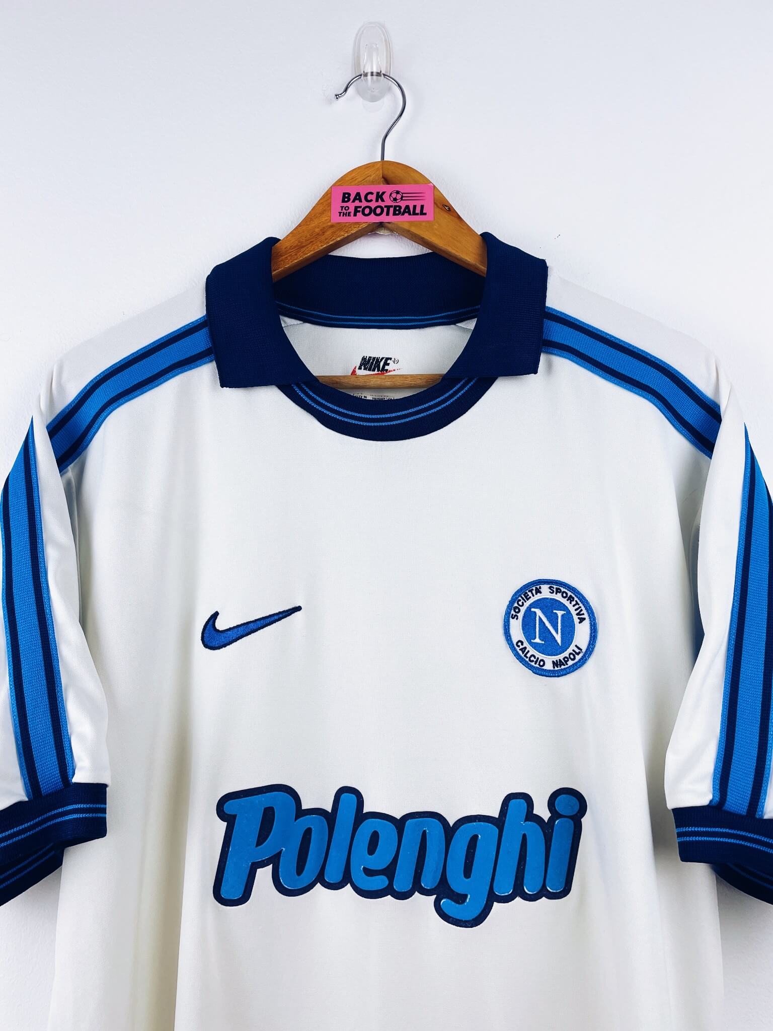 maillot vintage extérieur Napoli 1998/1999 stock pro (player issue)