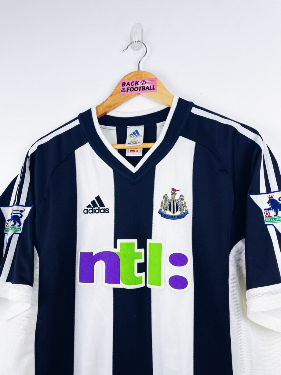 2001 / 2002 - maillot domicile Newcastle - Robert #32 (L) *match issue*