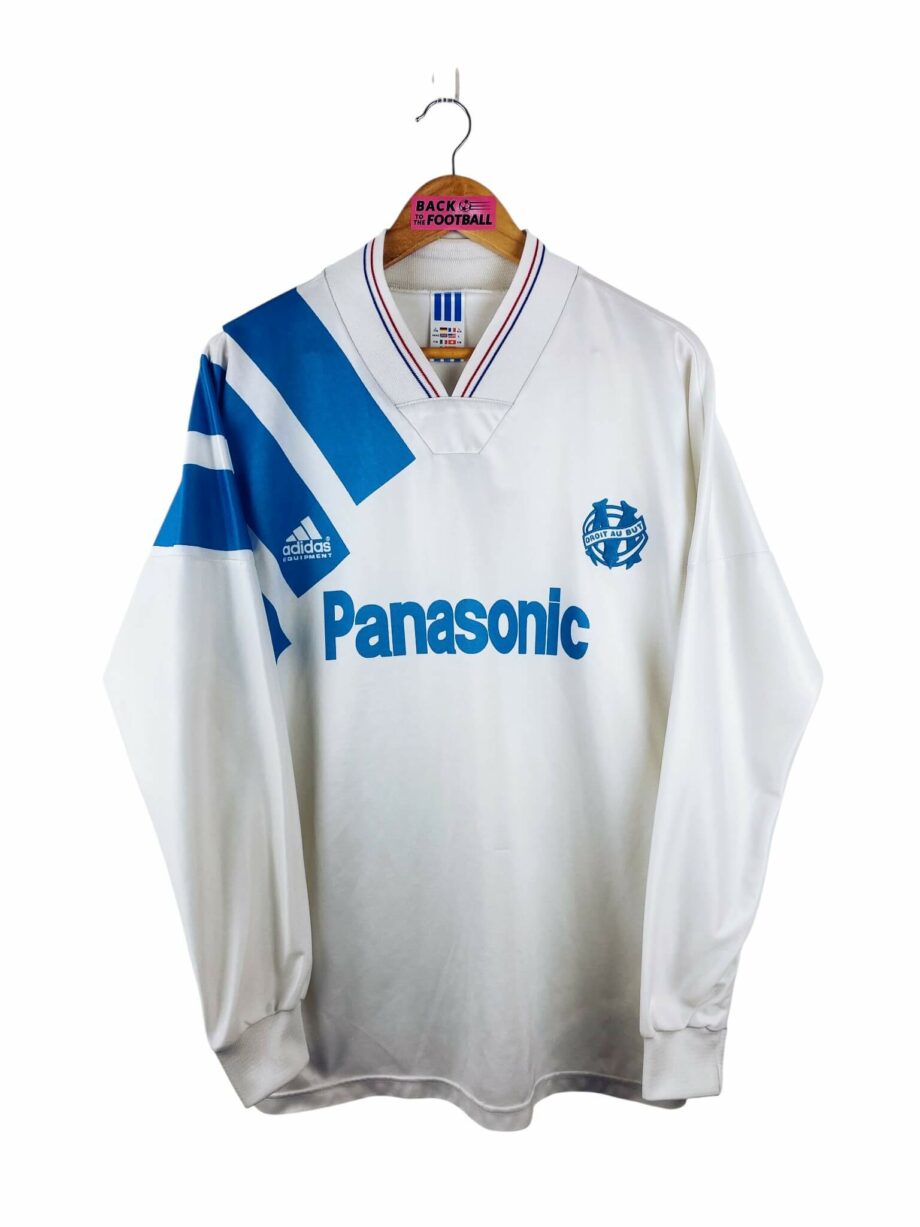 maillot vintage domicile OM 1991/1992 manches longues