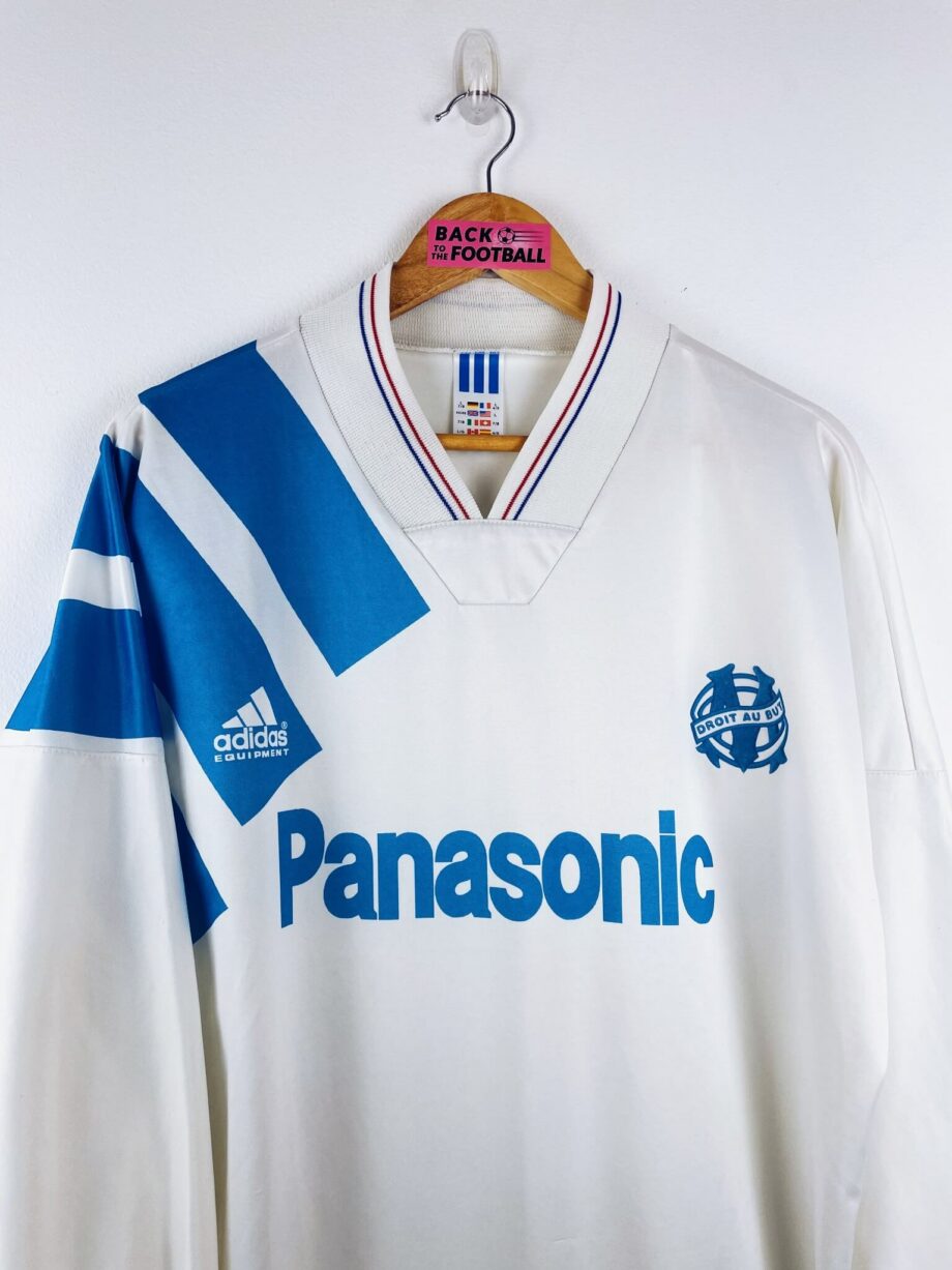 maillot vintage domicile OM 1991/1992 manches longues