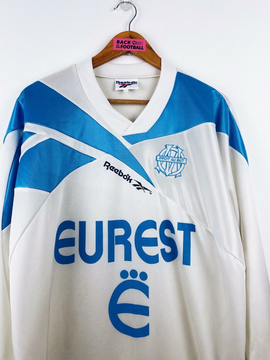 maillot vintage domicile OM 1994/1995 manches longues