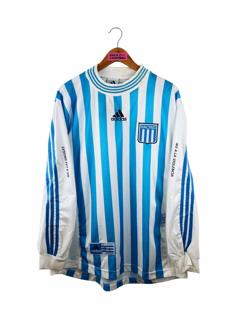 maillot vintage domicile Racing Club de Avellaneda 1999/2000 manches longues