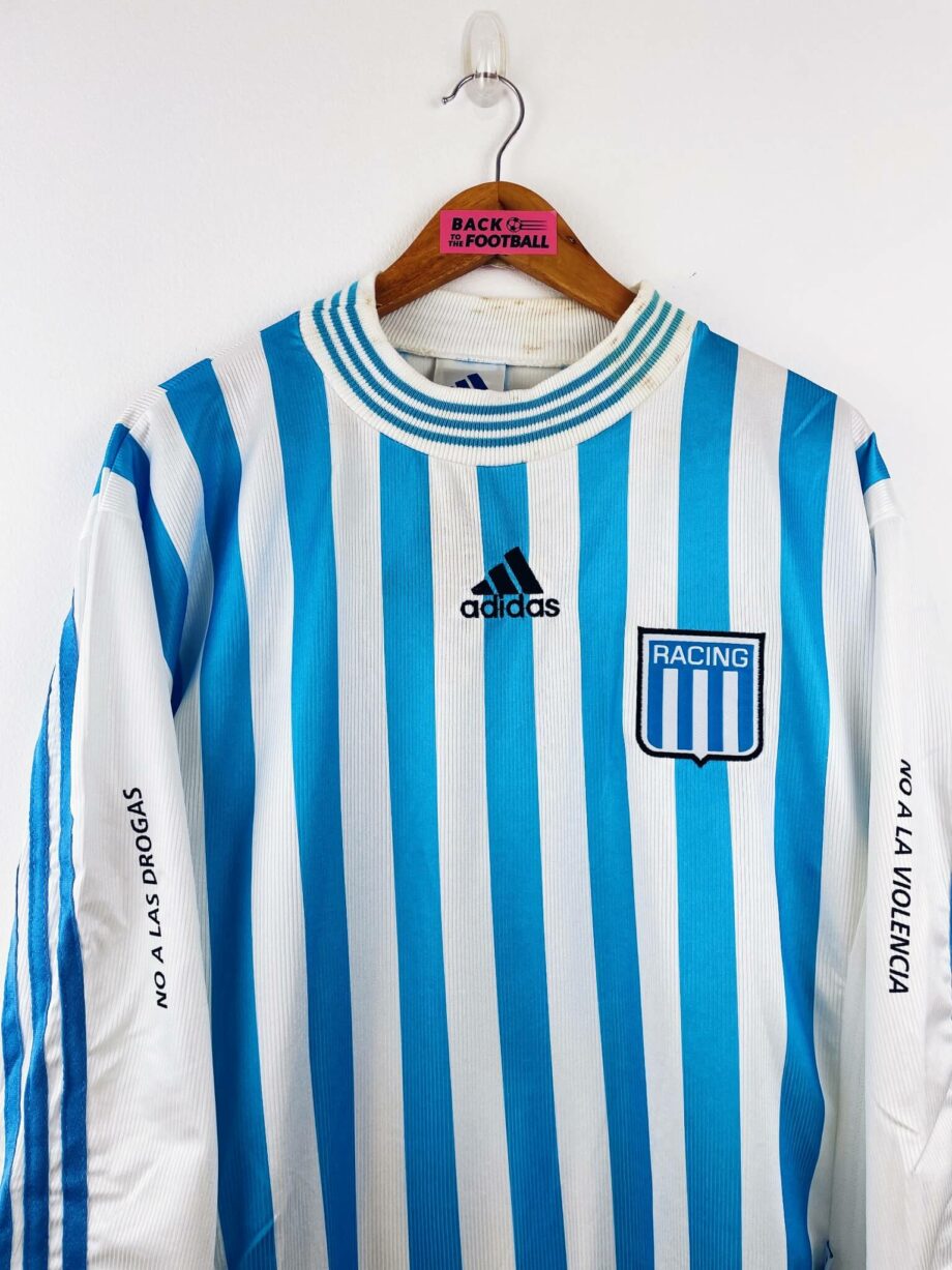 maillot vintage domicile Racing Club de Avellaneda 1999/2000 manches longues