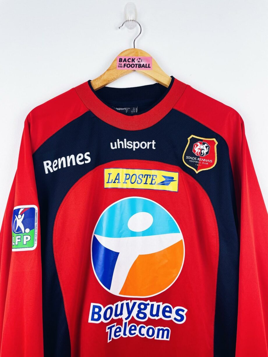 maillot vintage domicile Stade Rennais 2003/2004 porté (match worn) par Grenet #17