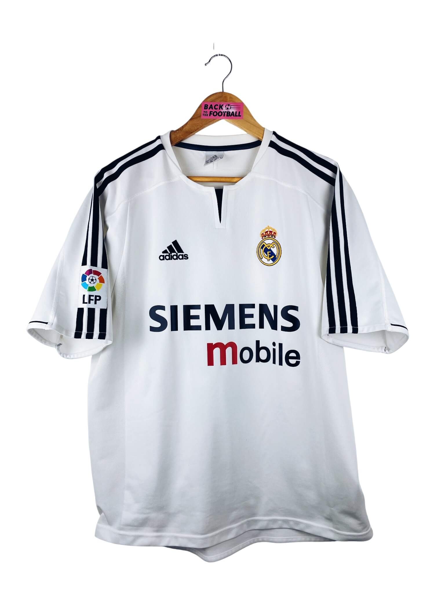maillot vintage domicile Real Madrid 2003/2004 floqué Ronaldo #9