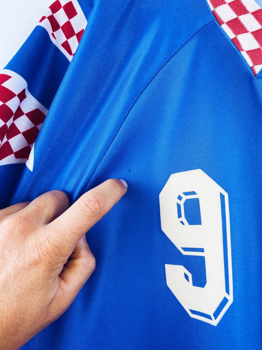 maillot vintage extérieur Russie 1994 floqué Salenko #9