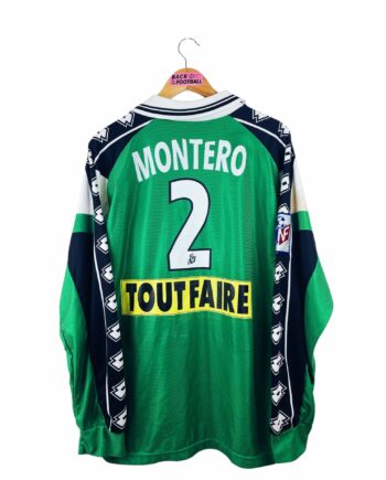 maillot vintage domicile Sedan 2000/2001 porté (match worn) par Montero #2