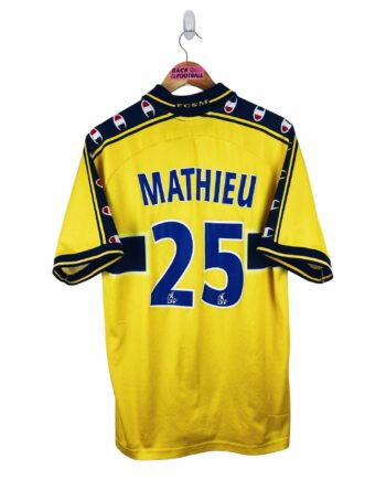 maillot vintage domicile Sochaux 2002/2004 floqué Mathieu #25