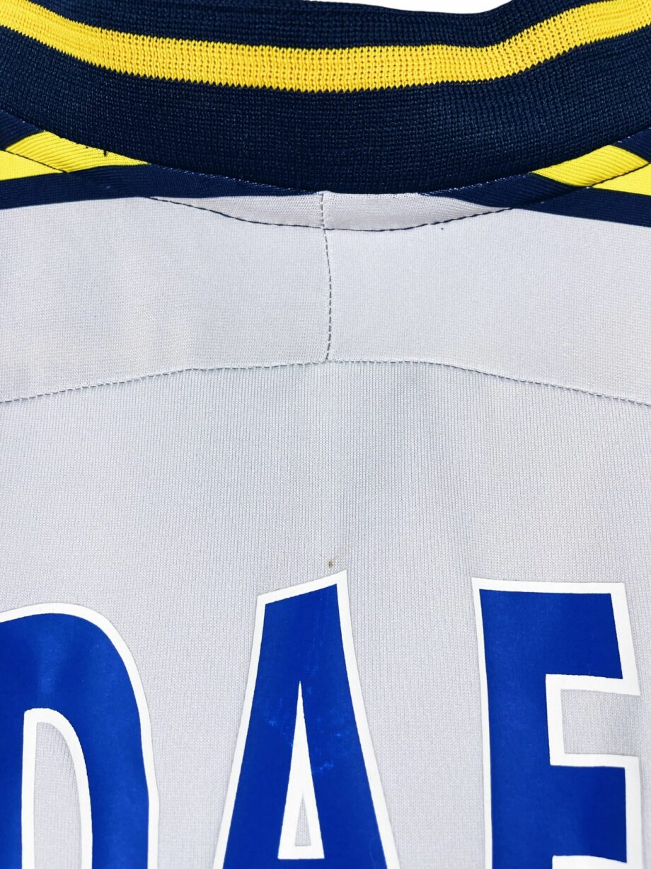 maillot vintage extérieur Sochaux 2002/2003 porté (match worn) ou préparé (match issue) pour DAF #27