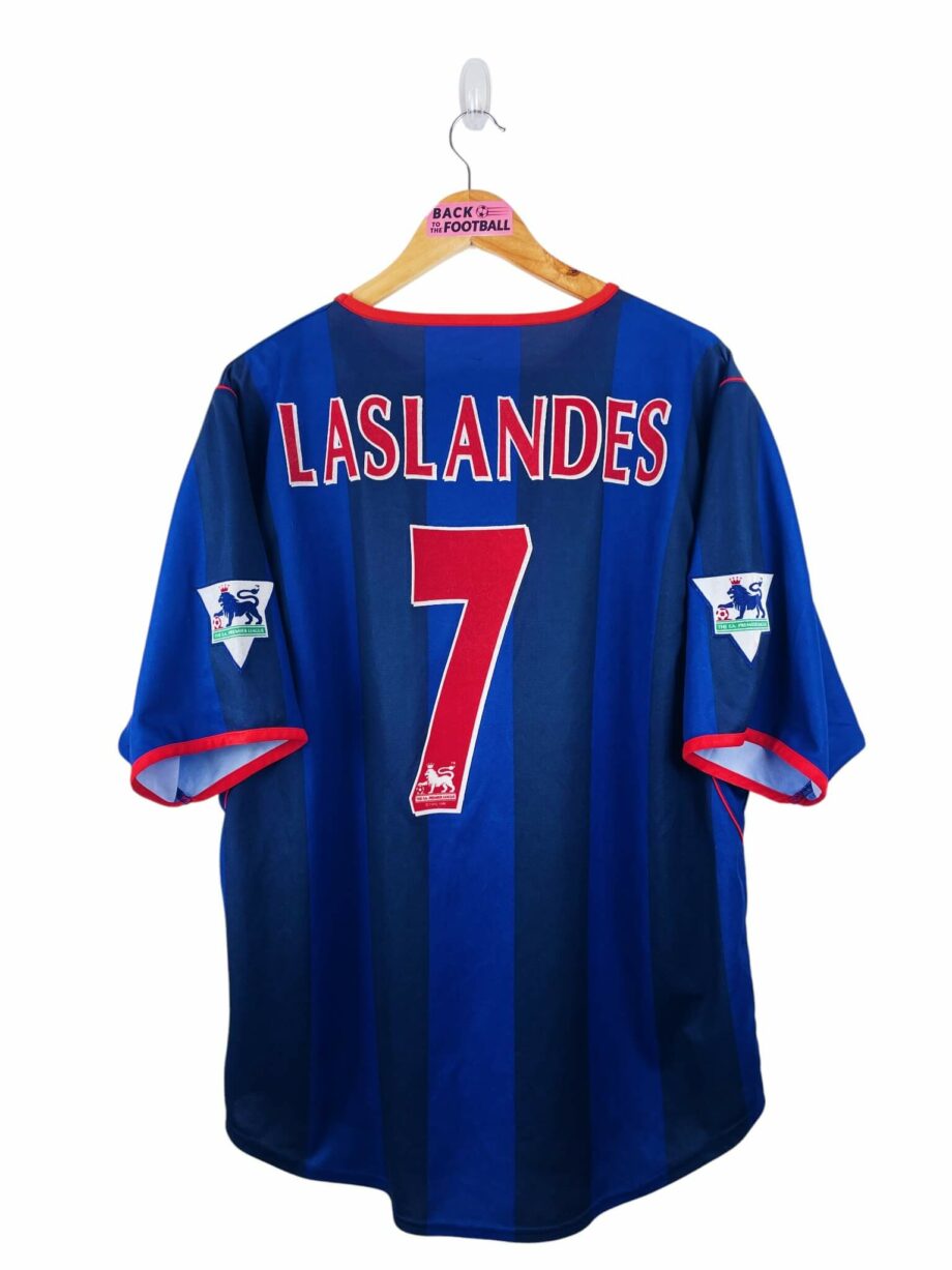 maillot vintage extérieur Sunderland 2001/2002 porté (match worn) ou préparé (match issue) pour Laslandes #7