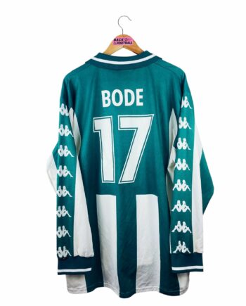 maillot vintage domicile Werder Brême 2000/2001 porté (match worn) par Bode #17