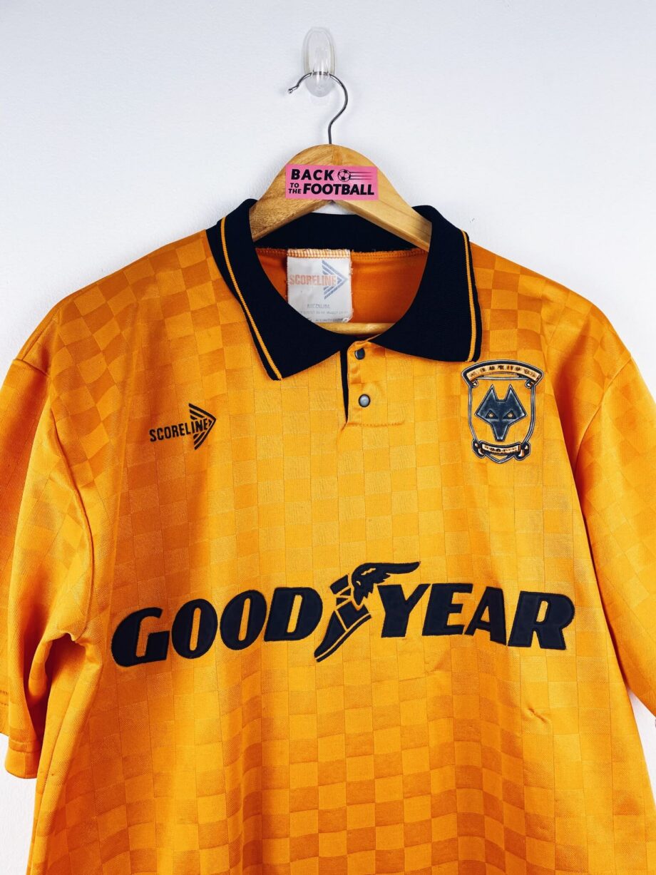 maillot vintage domicile Wolverhampton 1990/1991
