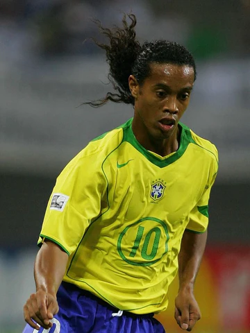 maillot vintage domicile Brésil 2004