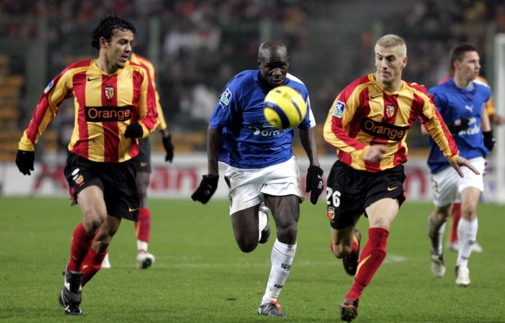 maillot vintage domicile RC Lens 2005/2006